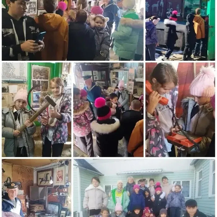 Учащиеся объединений "Маленькие роли" и "Планета игр" приняли участие в акции "Дом без одиночества". Ребята побывали в гостях у Кузьминова Михаила Петровича. Он является "Ребенком войны". В этом году Михаил Петрович будет отмечать юбилей, ему исполняется 90 лет, а  когда в поселок Псебай пришли немцы, ему было всего 6 лет. Он хорошо помнит те дни и поделился своими воспоминаниями с детьми. А ещё Михаил Петрович организовал у себя дома музей, где собрал много различных предметов прошлых лет. Учащиеся с замиранием сердца слушали его рассказ и с большим интересом рассматривали экспонаты музея. Такие встречи объединяют молодое и старшее поколение, позволяя обмениваться опытом и мудростью.  Педагоги Евдокимова А.А., Тарасенко А.Г.